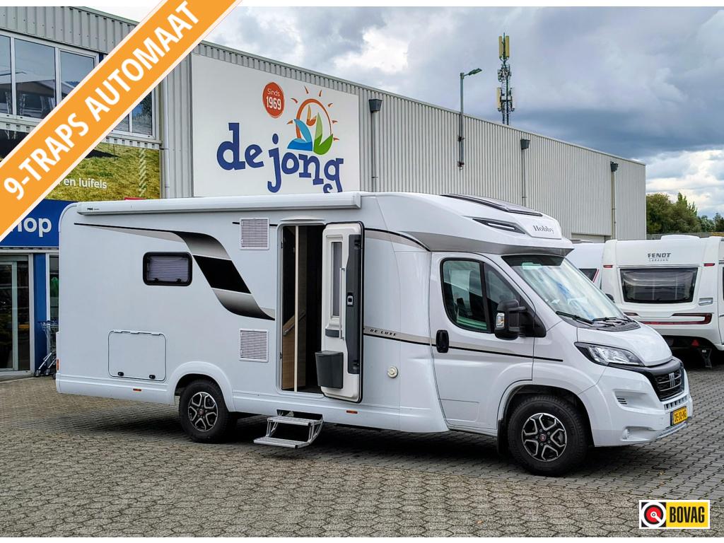 Hobby Optima De Luxe 70 F -Automaat-badkamer achter, Caravans en Kamperen, Campers, Bedrijf, tot en met 2, Half-integraal, Hobby
