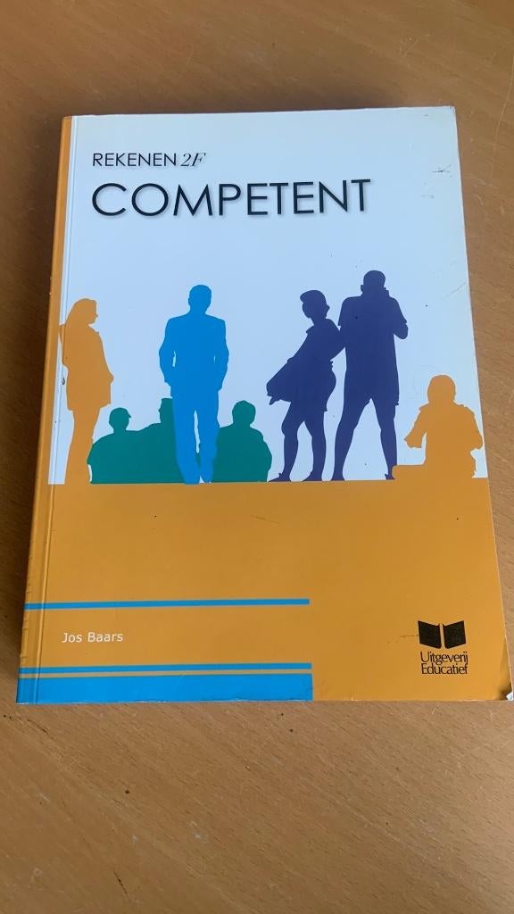 Jos Baars - rekenen 2F competent, Ophalen of Verzenden, Beta, MBO