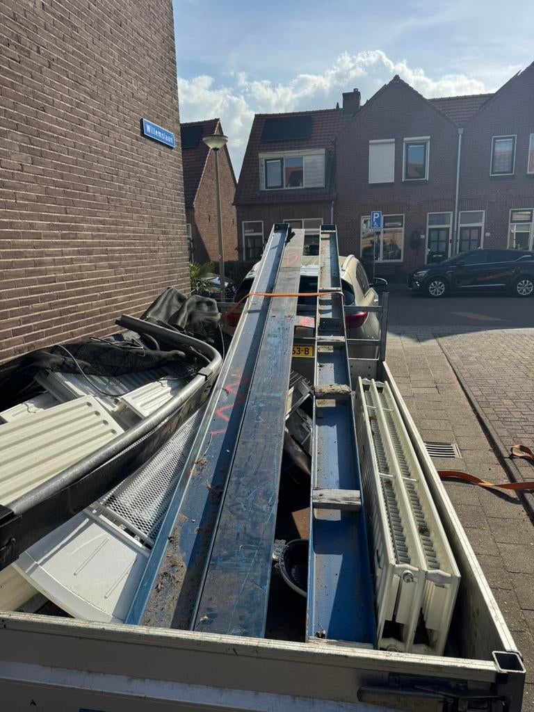 H balken, Doe-het-zelf en Verbouw, Metalen, Ophalen of Verzenden, Zo goed als nieuw