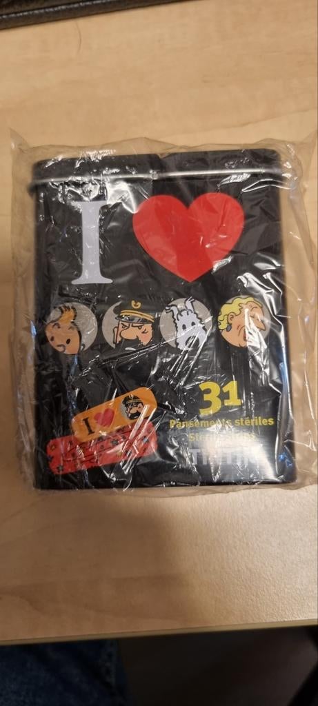 Kuifje pleisters, Verzamelen, Verzenden, Kuifje, Zo goed als nieuw, Beeldje of Figuurtje