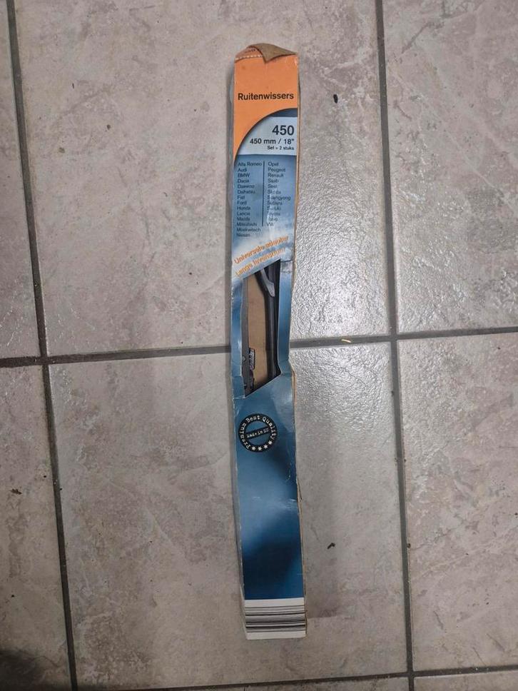Nieuwe set ruitenwissers 450 mm / 18 inch (2 stuks), Auto-onderdelen, Ruiten en Toebehoren, Alfa Romeo, Amerikaanse onderdelen