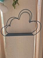 Wandplankje wolk blauw metaal, Kinderen en Baby's, Ophalen, Zo goed als nieuw, Kapstokje