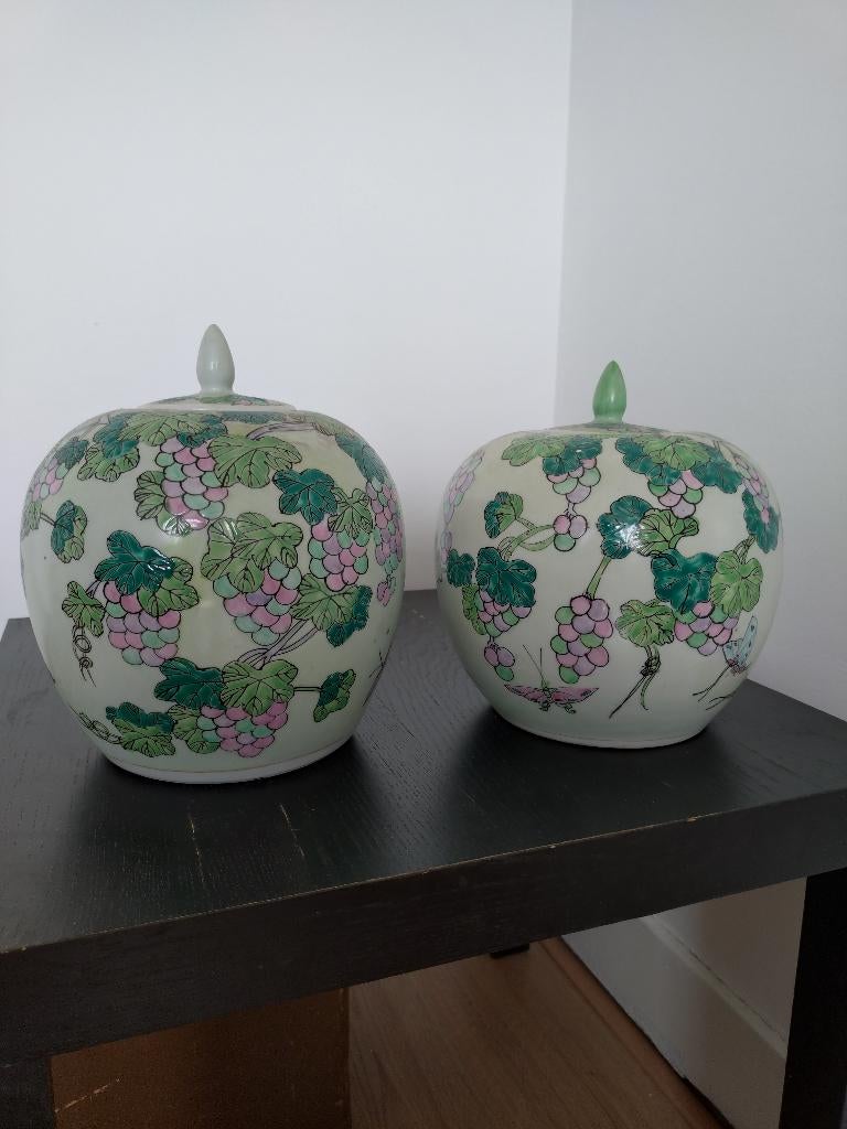 Chinese porseleinen gemberpotten, Ophalen of Verzenden