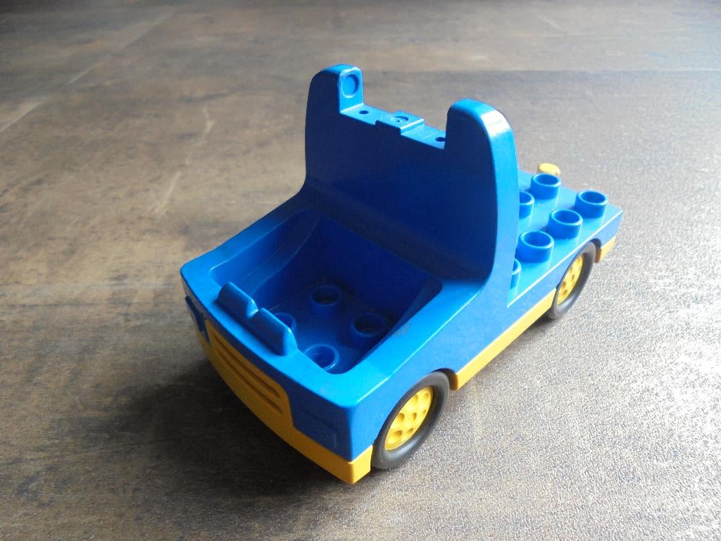 Lego Duplo Truck Flatbed with Yellow Base (zie foto's), Ophalen of Verzenden, Gebruikt, Losse stenen, Duplo