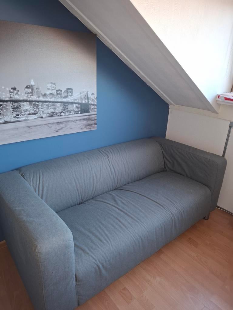 Gratis IKEA Klippan bank, Huis en Inrichting, Banken | Bankstellen, Gebruikt, Rechte bank, Tweepersoons, 150 tot 200 cm, 75 tot 100 cm