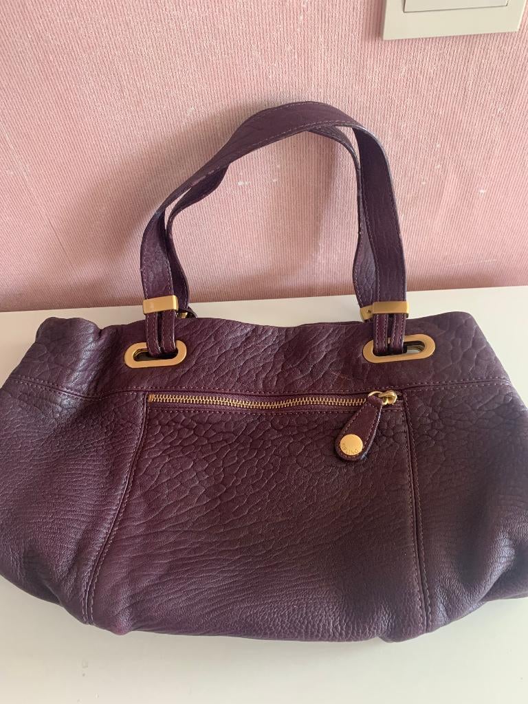 Kipling Jaelyn handtas(nr.1 D1), Ophalen of Verzenden, Gebruikt, Paars, Schoudertasje