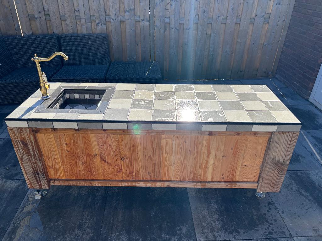 Buitenkeuken, Tuin en Terras, Ophalen, Gebruikt, Gas