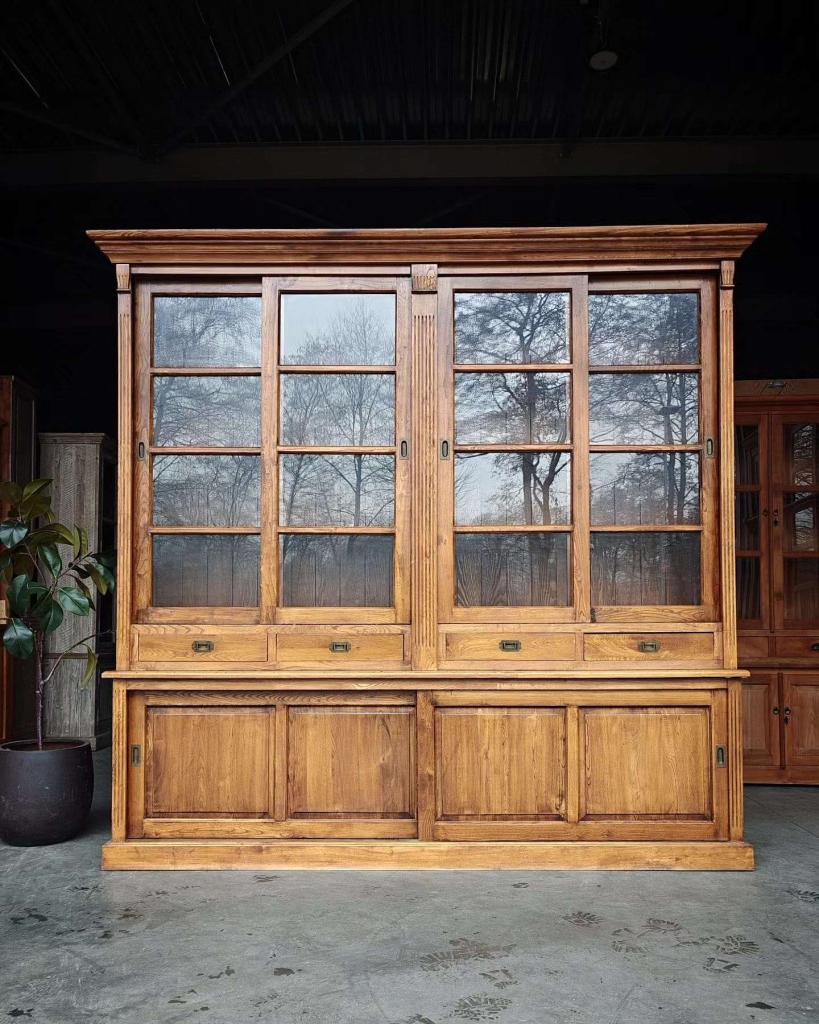 XL Notariskast | Eikenhouten Winkelkast | Buffetkast #2653, Huis en Inrichting, Kasten | Buffetkasten, Niet ingevuld, 200 cm of meer