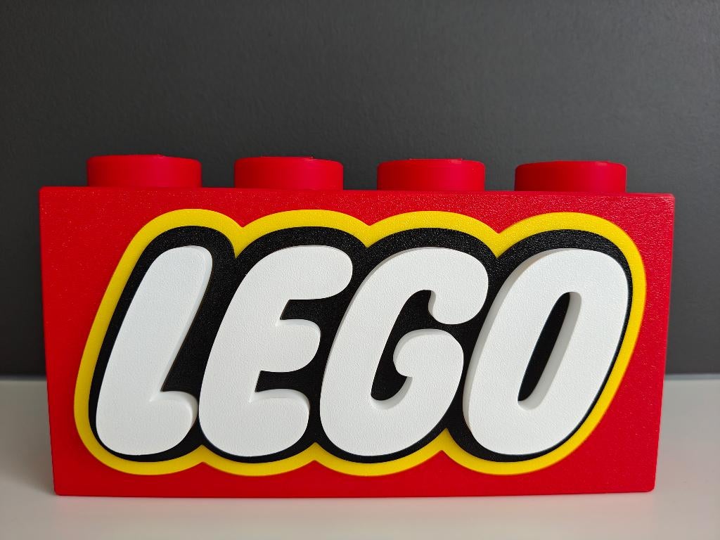 Lego lichtbox, Huis en Inrichting, Woonaccessoires | Tekstborden en Spreuken, Ophalen of Verzenden, Nieuw