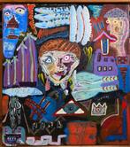 Lucebert, COBRA, 1924-1994,fantasie figuren, gesign. en '93, Ophalen