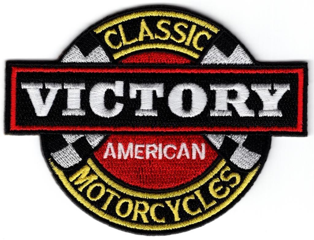 Victory Classic American Motorcycles stoffen opstrijk patch, Ophalen of Verzenden, Nieuw