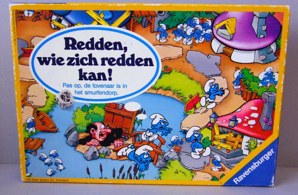 Smurfenspel Redden wie zich redden kan, Ophalen of Verzenden