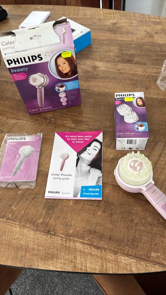 Philips Color Precise haarverf aanbrenger met diffuser, Ophalen of Verzenden, Nieuw, Overige typen