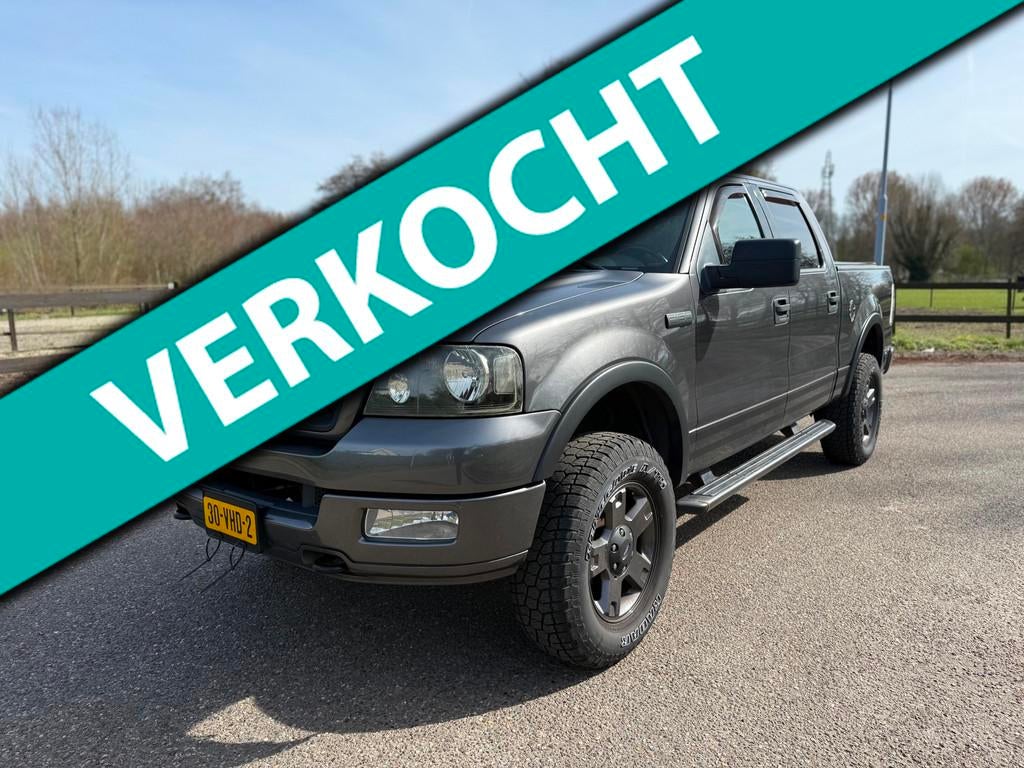 Ford USA F-150 5.4 V8 FX4 Automaat 4X4 LPG Dubbele Cabine, 450 kg, Gebruikt, Overige carrosserieën, F-150