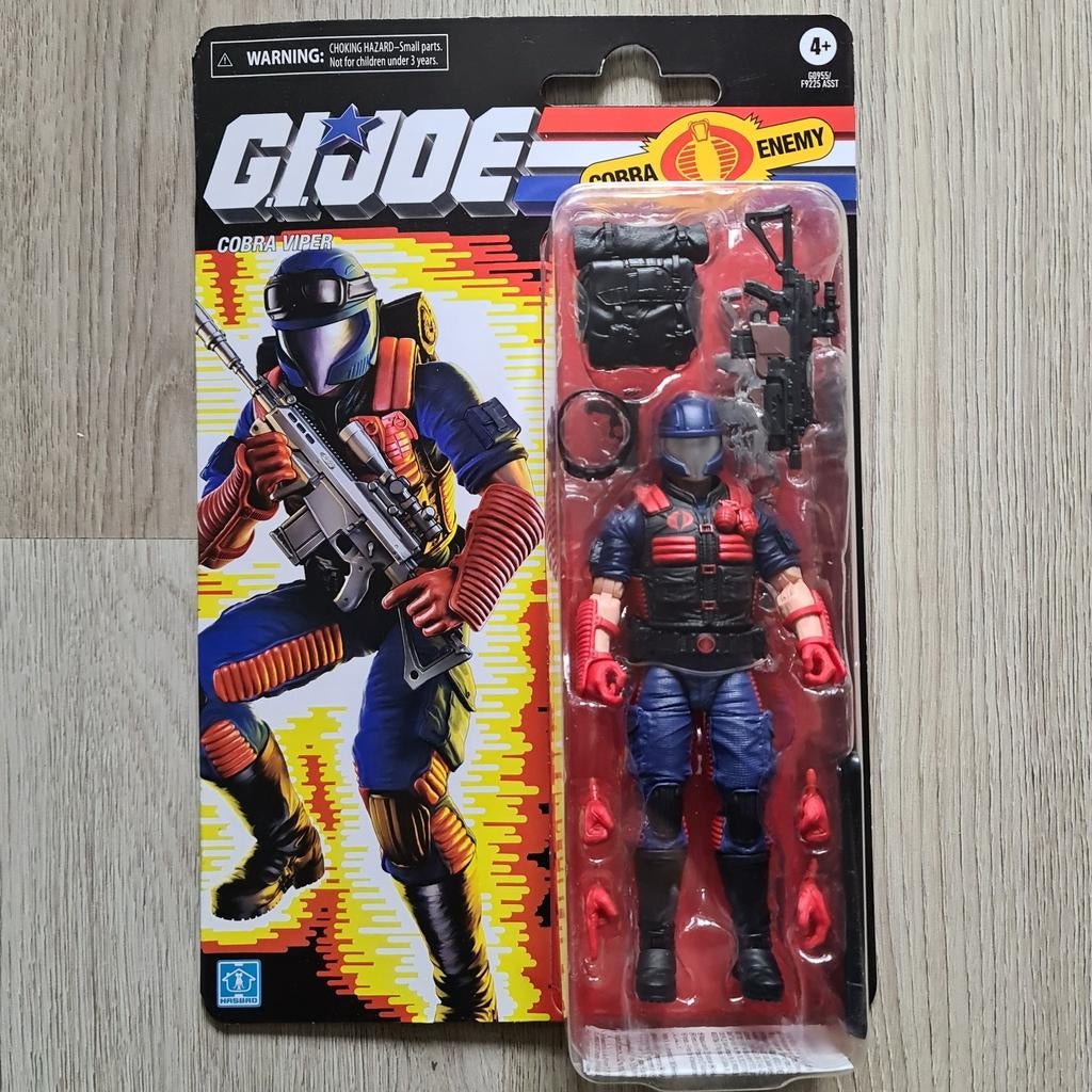 G.i.JOE Classified Cobra Viper retro cardback, Ophalen of Verzenden, Nieuw