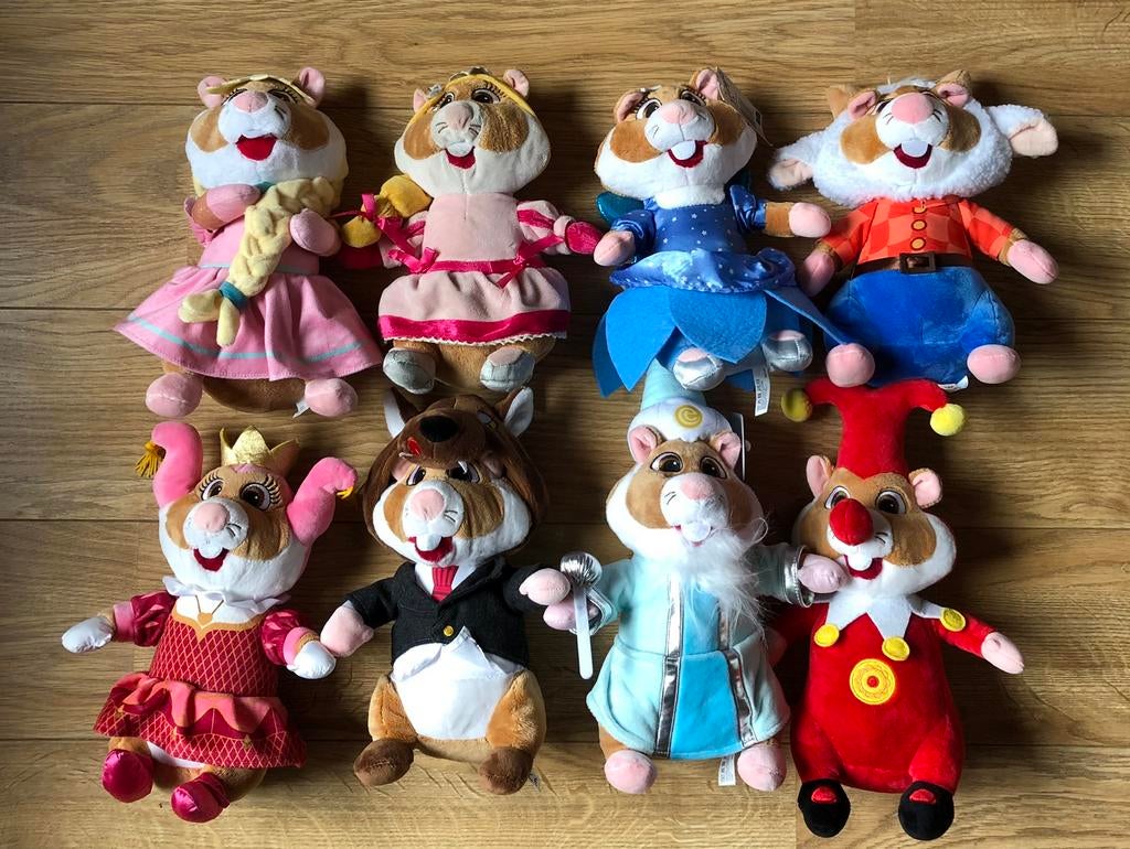 8 efteling hamsters zgan, Verzamelen, Efteling, Ophalen, Zo goed als nieuw, Overige typen