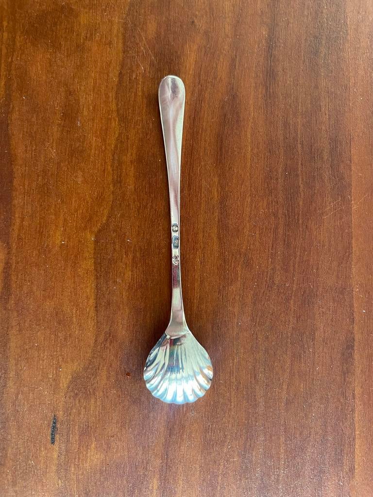 Antieke Zilveren Suikerschep - George Unite, Birmingham, Antiek en Kunst, Antiek | Bestek, Ophalen of Verzenden