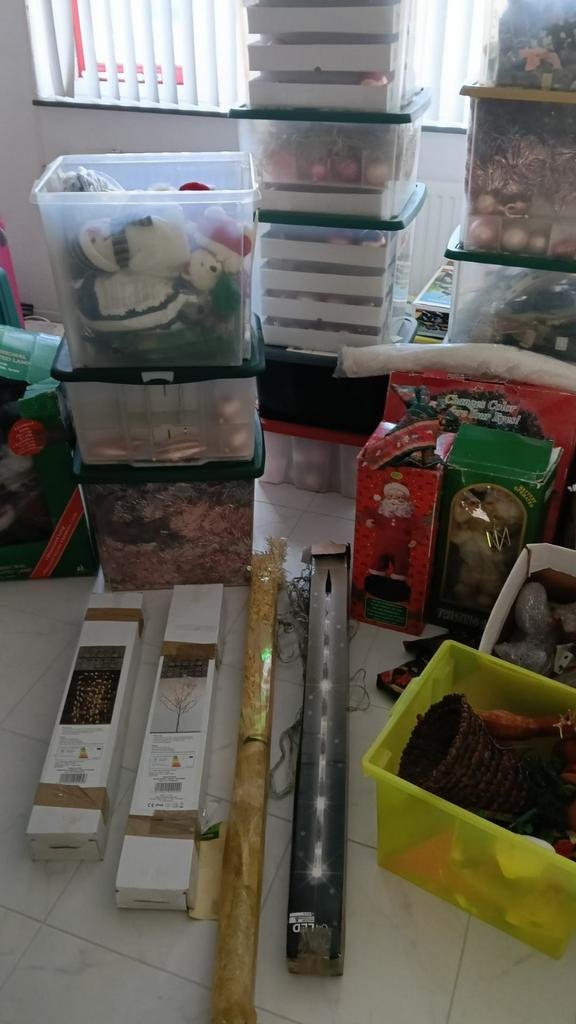 Kerstboom / kerstspullen, Diversen, Kerst, Ophalen of Verzenden