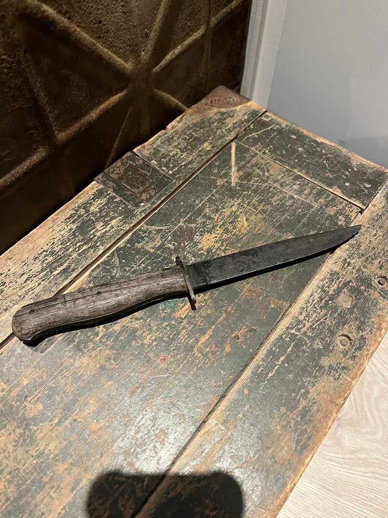 Duitse wo2 stiefelmesser/nahkampfmesser, Verzamelen, Ophalen of Verzenden, Landmacht, Duitsland, Overige typen