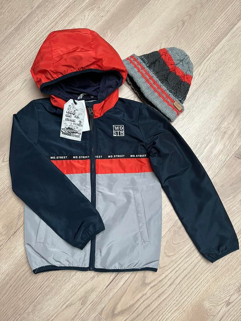 Zomerjas Moodstreet 122/128 - Nieuw, Ophalen of Verzenden, Zo goed als nieuw, Jongen, Jas