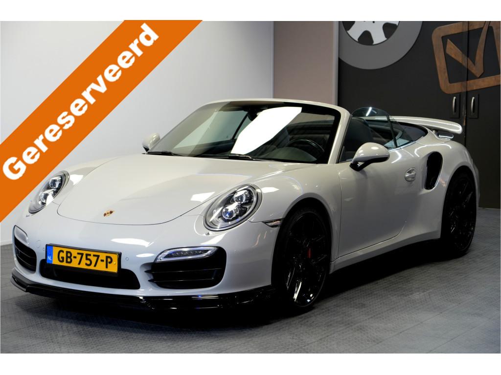 Porsche 911 Cabrio 3.8 Turbo 441kW/600pk PDK7 NL-AUTO! AKRAP, Automaat, Gebruikt, Cabriolet, Bedrijf