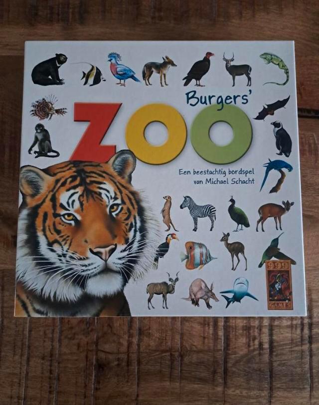 Burgers Zoo (999 games), Hobby en Vrije tijd, Gezelschapsspellen | Bordspellen, Gebruikt, Een of twee spelers, Drie of vier spelers