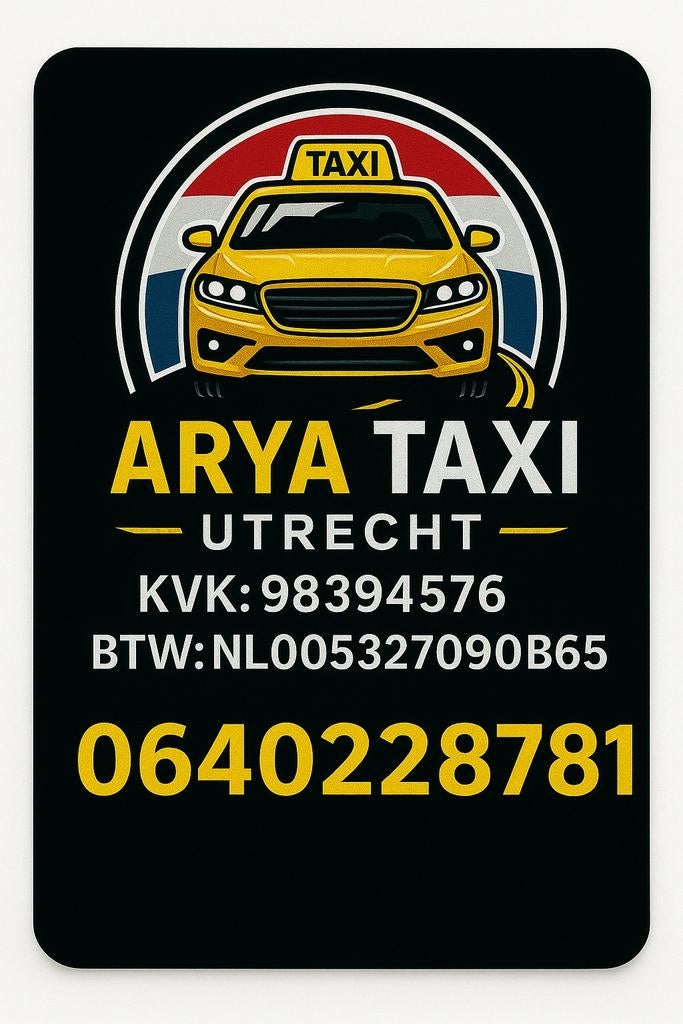 Taxidienst Taxi service in Veenendaal, Ophalen