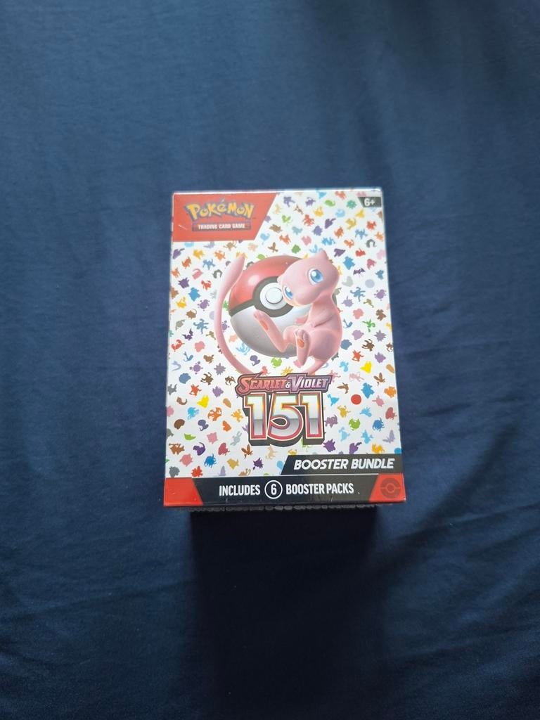 Pokemon 151 Booster Bundle Mew, Ophalen of Verzenden, Nieuw, Booster, Foil