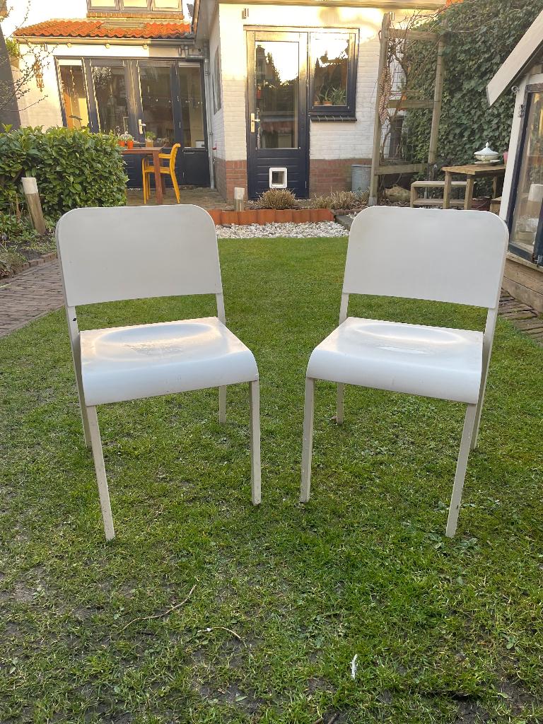 Tuinstoelen, Tuin en Terras, Tuinstoelen, Ophalen, Gebruikt, Kunststof, Stapelbaar