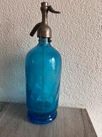 Antieke blauwe sifonfles - Grande Brasserie Keringer, Antiek en Kunst, Ophalen of Verzenden