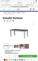 Eettafel toulouse, Ophalen of Verzenden, Rechthoekig, 200 cm of meer, 50 tot 100 cm