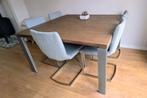 Vierkante eettafel 140x140, Huis en Inrichting, Tafels | Eettafels, Ophalen, Vierkant, Vijf personen of meer, 100 tot 150 cm
