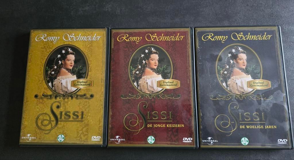 Sissi Trilogie DVD Boxset - Romy Schneider, Boxset, Science Fiction en Fantasy, Ophalen of Verzenden, Zo goed als nieuw