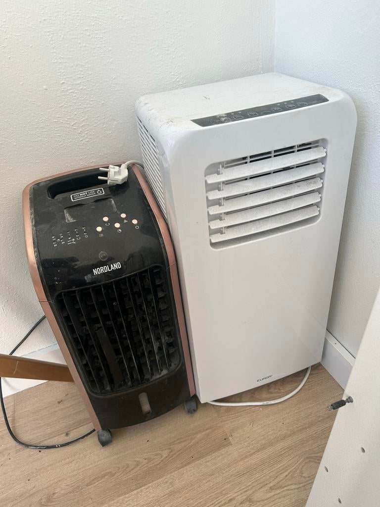 Mobiele airco en luchtkoeler (zonder slang), Ophalen of Verzenden, Gebruikt, Koelen en Ontvochtigen, Mobiele airco