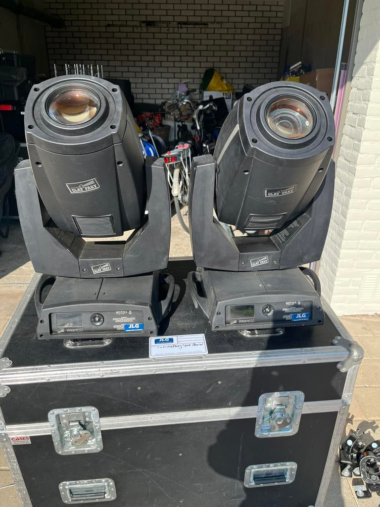 4x Clay Paky Alpha Spot 800 QWO + 2 flightcases, Muziek en Instrumenten, Licht en Laser, Ophalen, Zo goed als nieuw, Licht