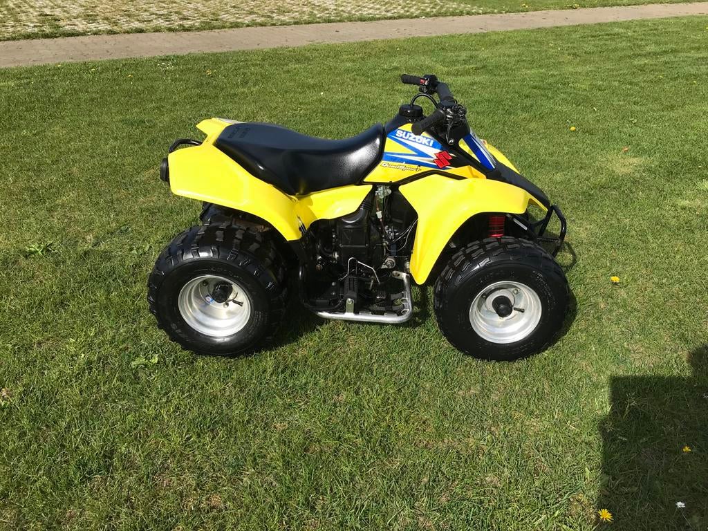 Suzuki QuadSport lt80 LT80 - Gele Kinderquad, 1 cilinder, 80 cc, 11 kW of minder