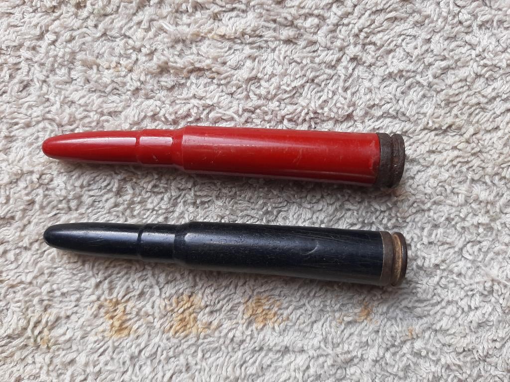 2 Duitse exercitie patronen WOII huls/hulzen, Verzamelen, Militaria | Tweede Wereldoorlog, Ophalen of Verzenden, Duitsland, Hulzen of Bodemvondsten