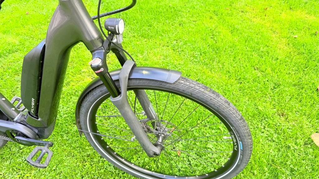 Luxe goede gave Elektrische fiets Flyer Upstreet 5 Belt 52cm, Fietsen en Brommers, Elektrische fietsen, Zo goed als nieuw, 51 tot 55 cm