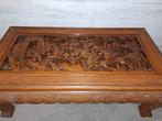 Indonesische houtsnijtafel, Antiek en Kunst, Ophalen
