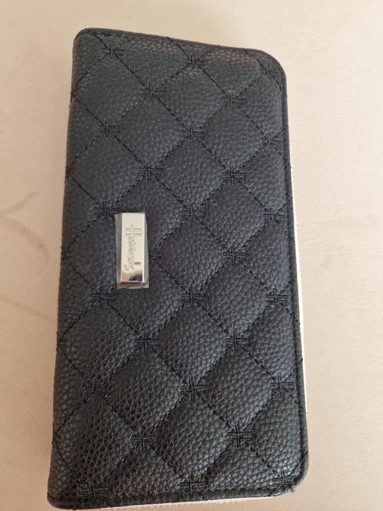 Zwarte dames portemonnee, Ophalen of Verzenden