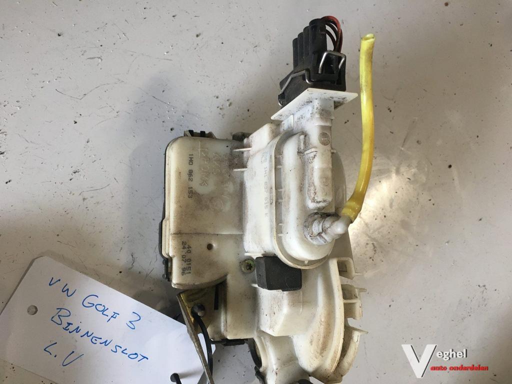 Vw Golf 3 1996 Binnenslot Linksvoor, Gebruikt, -, -, Ophalen of Verzenden