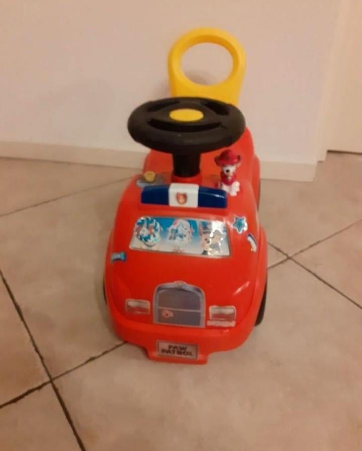 PAW Patrol loopwagen, Kinderen en Baby's, Speelgoed | Speelgoedvoertuigen, Ophalen, Zo goed als nieuw