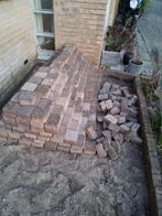 Ongeveer 500 gebruikte klinkers 12x12 cm, Gebruikt, Klinkers, Beton, 5 tot 10 m²