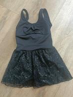 Mirella m1071c leotard balletpak ballet rok jazz zwart., Ophalen of Verzenden, Nieuw, Kleding