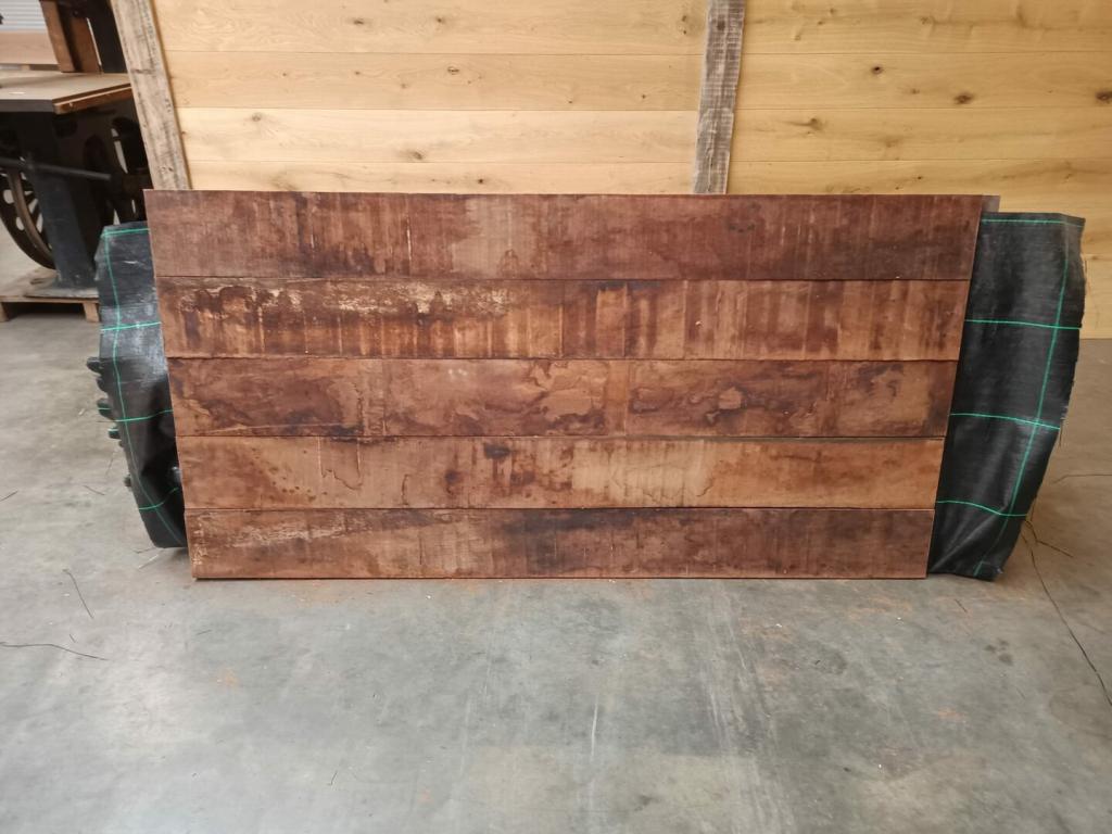 beschoeiingsschot hardhout 20mm geschroefd div hoogtes, Doe-het-zelf en Verbouw, Hout en Planken, Ophalen of Verzenden, Nieuw