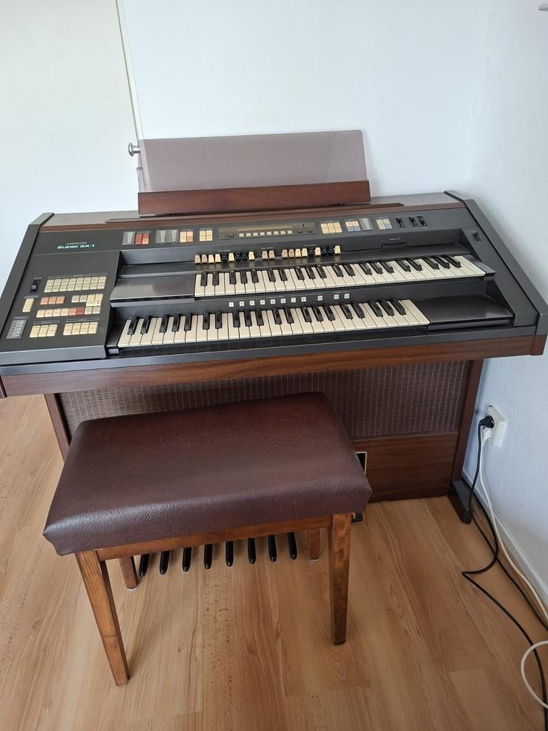 HAMMOND ORGEL  super-SX-1In goede staat, Ophalen of Verzenden, Gebruikt, 2 klavieren, Hammondorgel