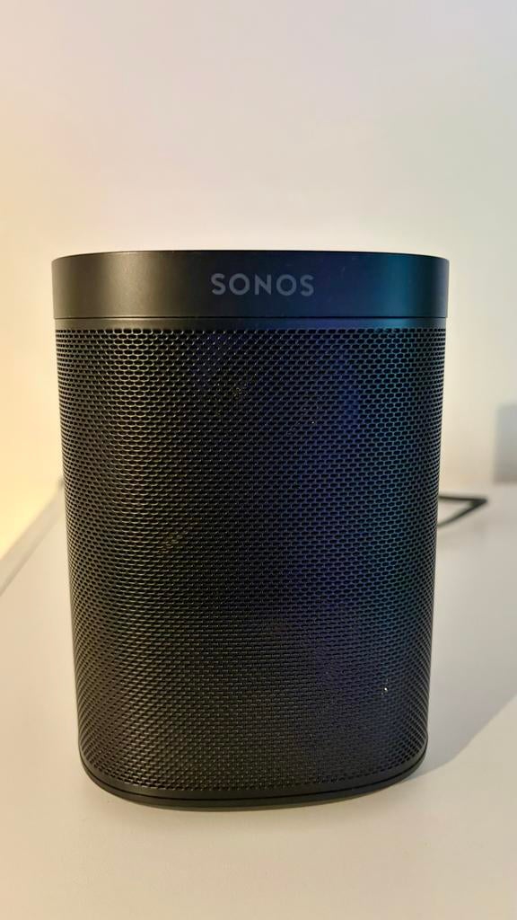 Sonos One Gen 2 Speaker - Perfecte staat, incl. doos, Ophalen of Verzenden, Zo goed als nieuw, Sonos, Minder dan 60 watt