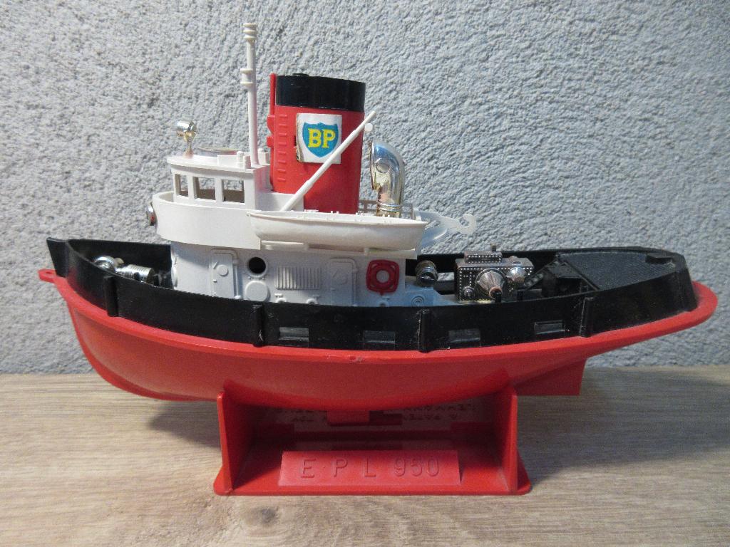 Vintage Lehmann modelboot sleepboot, Ophalen of Verzenden, Gebruikt