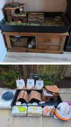 Cavia bak met toebehoren, Kooi, 110 cm of meer, Cavia, Ophalen