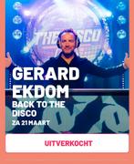 Te koop 2 kaarten Gerard Ekdom,   21 maart in P3 Purmerend, Tickets en Kaartjes, Twee personen